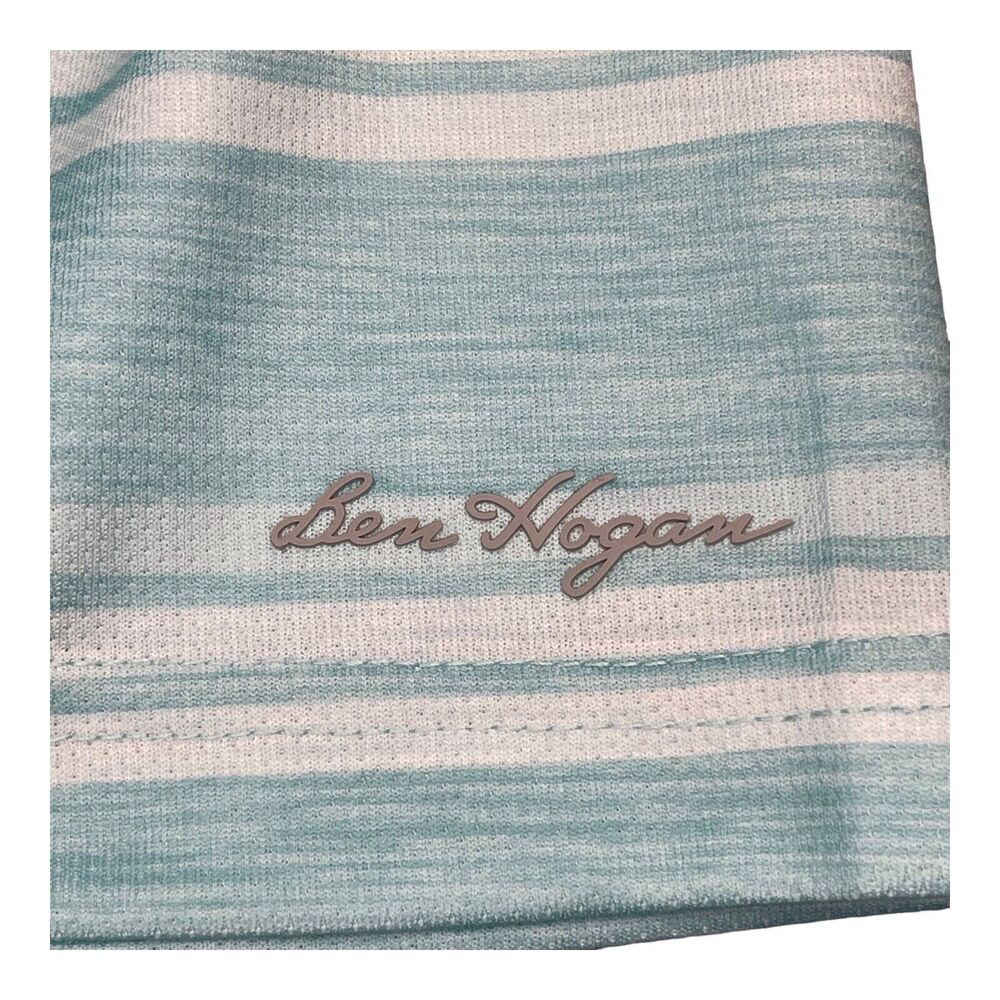 Ben Hogan Polo Shirt Teal Performance Golf Rugby Men’s Size Medium - Picture 4 of 9